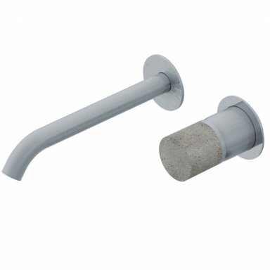Ritmonio Diametro35 Inox Concrete praustuvo maišytuvas iš sienos su potinkine dalimi Ritmonio Diametro35 Inox Concrete praustuvo maišytuvas iš sienos su potinkine dalimi