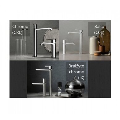Ritmonio Glitter PR32EB101 potinkinis vonios maišytuvas 4