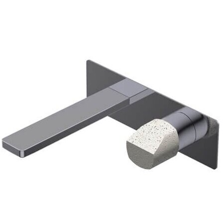 Ritmonio Haptic praustuvo maišytuvas iš sienos su potinkine dalimi 2