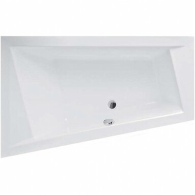Roth asimetrinė vonia Kubic Asymmetric 1600x1030 mm