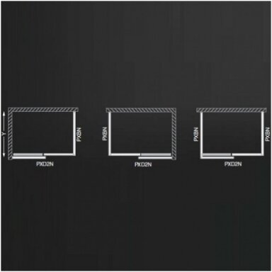 Roth stačiakampė dušo kabina PXD2N+PXBN 1500x800-1000 Roth stačiakampė dušo kabina PXD2N+PXBN 1500x800-1000