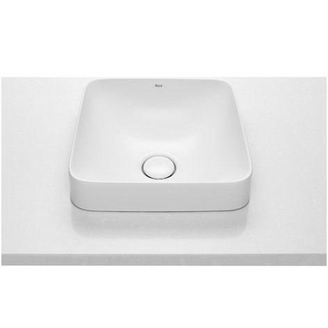 Roca Inspira Square pusiau įleidžiamas praustuvas 370x370 Roca Inspira Square pusiau įleidžiamas praustuvas 370x370
