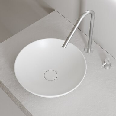 SDR praustuvas Lavabo Flat 7 su dugno vožtuvu