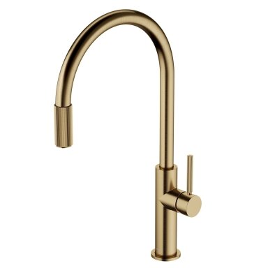 Sendintos bronzos spalvos maišytuvas virtuvės plautuvei su filtruoto vandens sistema Omnires Switch Sendintos bronzos spalvos maišytuvas virtuvės plautuvei su filtruoto vandens sistema Omnires Switch