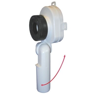 Sifonas pisuarui DN50 , universalus pajungimas Sifonas pisuarui DN50 , universalus pajungimas
