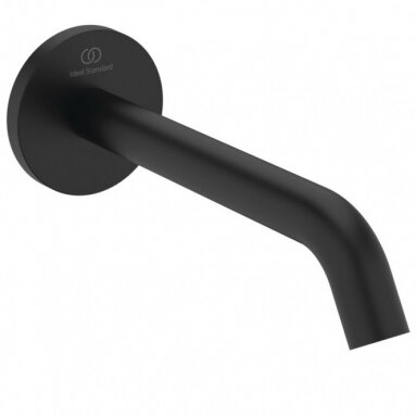 Snapas voniai Ideal Standard Ceraline Nuovo, ilgis 180mm, juodas matinis Snapas voniai Ideal Standard Ceraline Nuovo, ilgis 180mm, juodas matinis