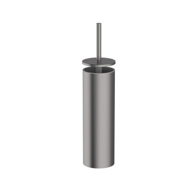 Brushed nickel spalvos pastatomas tualetinis šepetys Teorema ABT Brushed nickel spalvos pastatomas tualetinis šepetys Teorema ABT