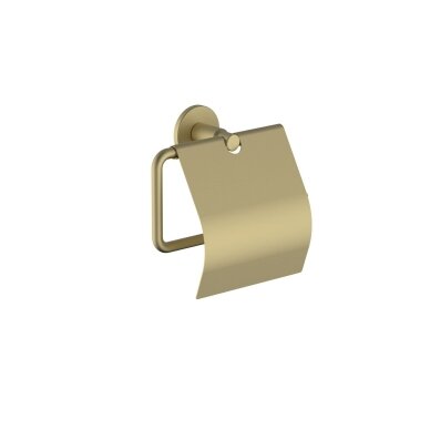 Soft brass spalvos tualetinio popieriaus laikiklis su dangteliu Teorema ABT Soft brass spalvos tualetinio popieriaus laikiklis su dangteliu Teorema ABT