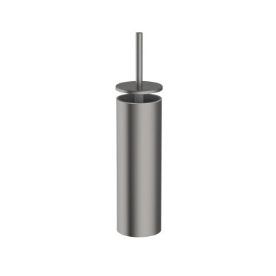 Brushed nickel spalvos pastatomas tualetinis šepetys Teorema ABT Brushed nickel spalvos pastatomas tualetinis šepetys Teorema ABT