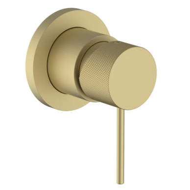 Soft Brass spalvos potinkinė dušo sistema Teorema LAB 3.0 su 30 cm skersmens dušo galva 3