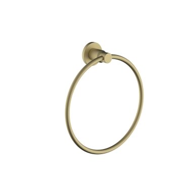 Soft brass spalvos žiedinė rankšluosčių kabykla Teorema ABT Soft brass spalvos žiedinė rankšluosčių kabykla Teorema ABT