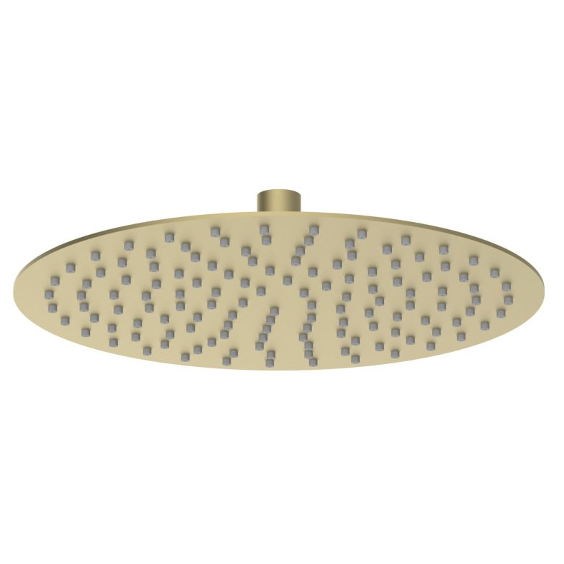 Soft Brass spalvos potinkinė dušo sistema Teorema LAB 3.0 su 30 cm skersmens dušo galva 6