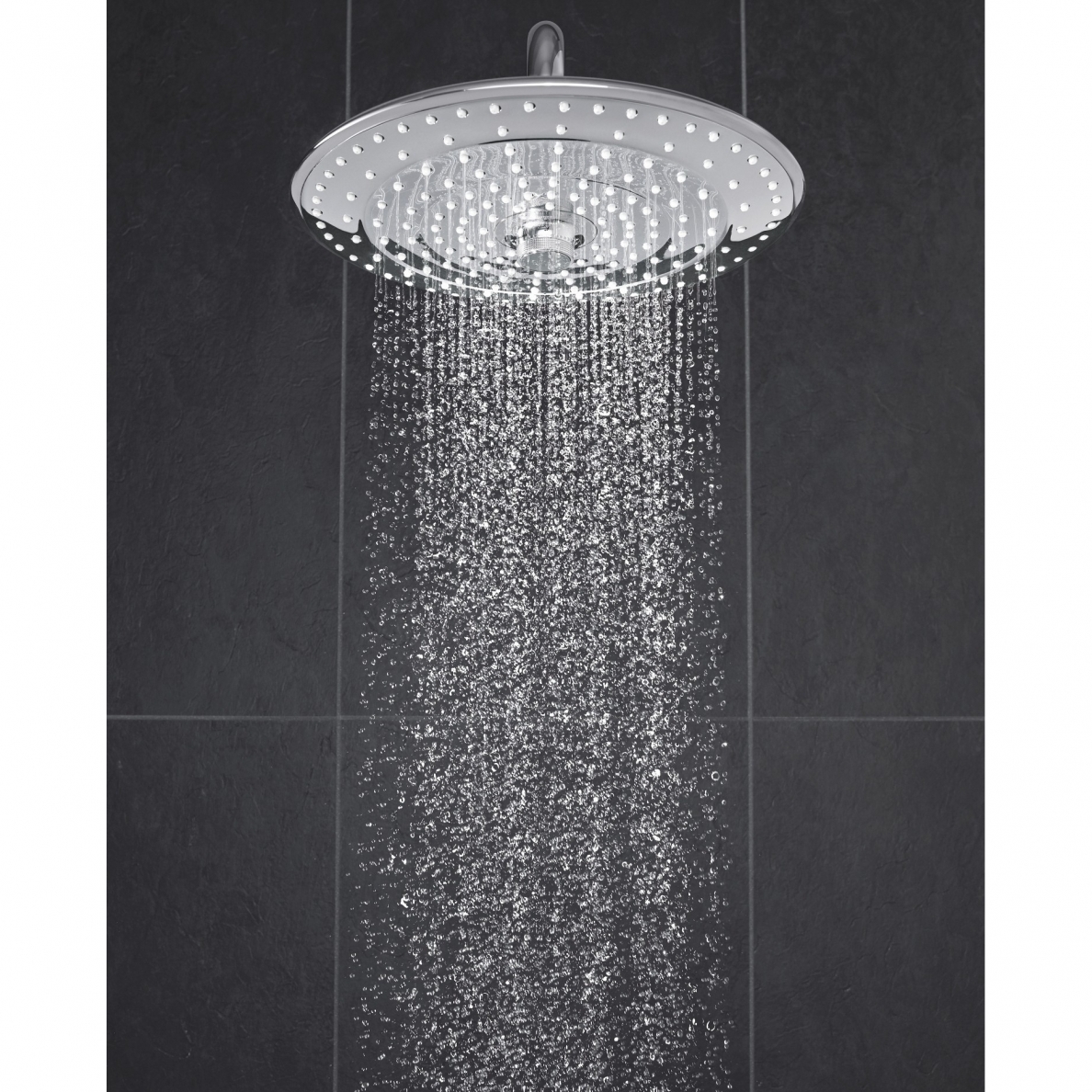 Stacionari dušo galva su laikikliu iš sienos Grohe Euphoria 4