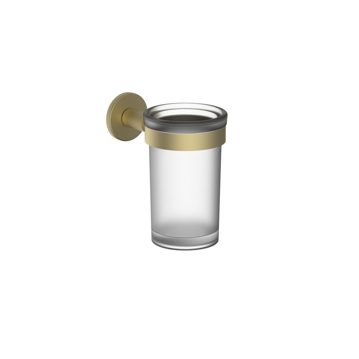 Stiklinė su laikikliu iš sienos Teorema ABT (soft brass/stiklas)