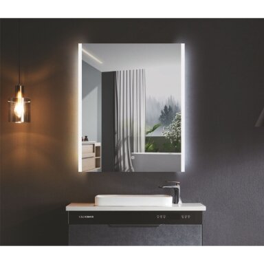 Stačiakampis veidrodis su LED apšvietimu MELBOURNE 60 x 80 cm Stačiakampis veidrodis su LED apšvietimu MELBOURNE 60 x 80 cm