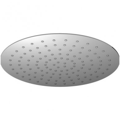 Stacionari dušo galva Omnires Ultra Slimline metalinė 25 cm skersmens