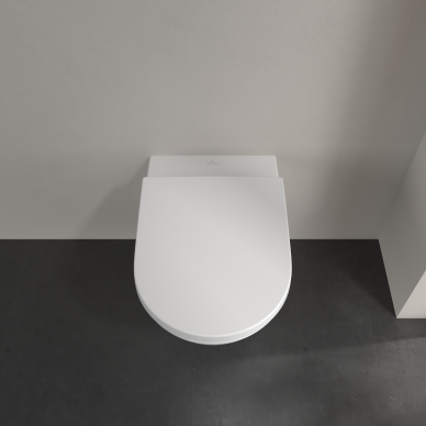 Villeroy & Boch Subway 3.0 pakabinamo unitazo komplektas, baltas matinis su C+ danga 4 Villeroy & Boch Subway 3.0 pakabinamo unitazo komplektas, baltas matinis su C+ danga 4