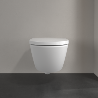 Villeroy & Boch Subway 3.0 pakabinamo unitazo komplektas, baltas matinis su C+ danga 6 Villeroy & Boch Subway 3.0 pakabinamo unitazo komplektas, baltas matinis su C+ danga 6