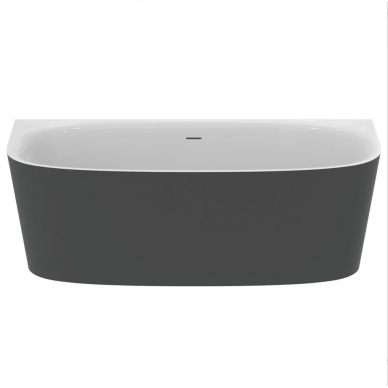 Ideal Standard Dea Duo prie sienos statoma  akrilinė vonia 180x80 cm su Click-Clack nuotekų vožtuvu 9