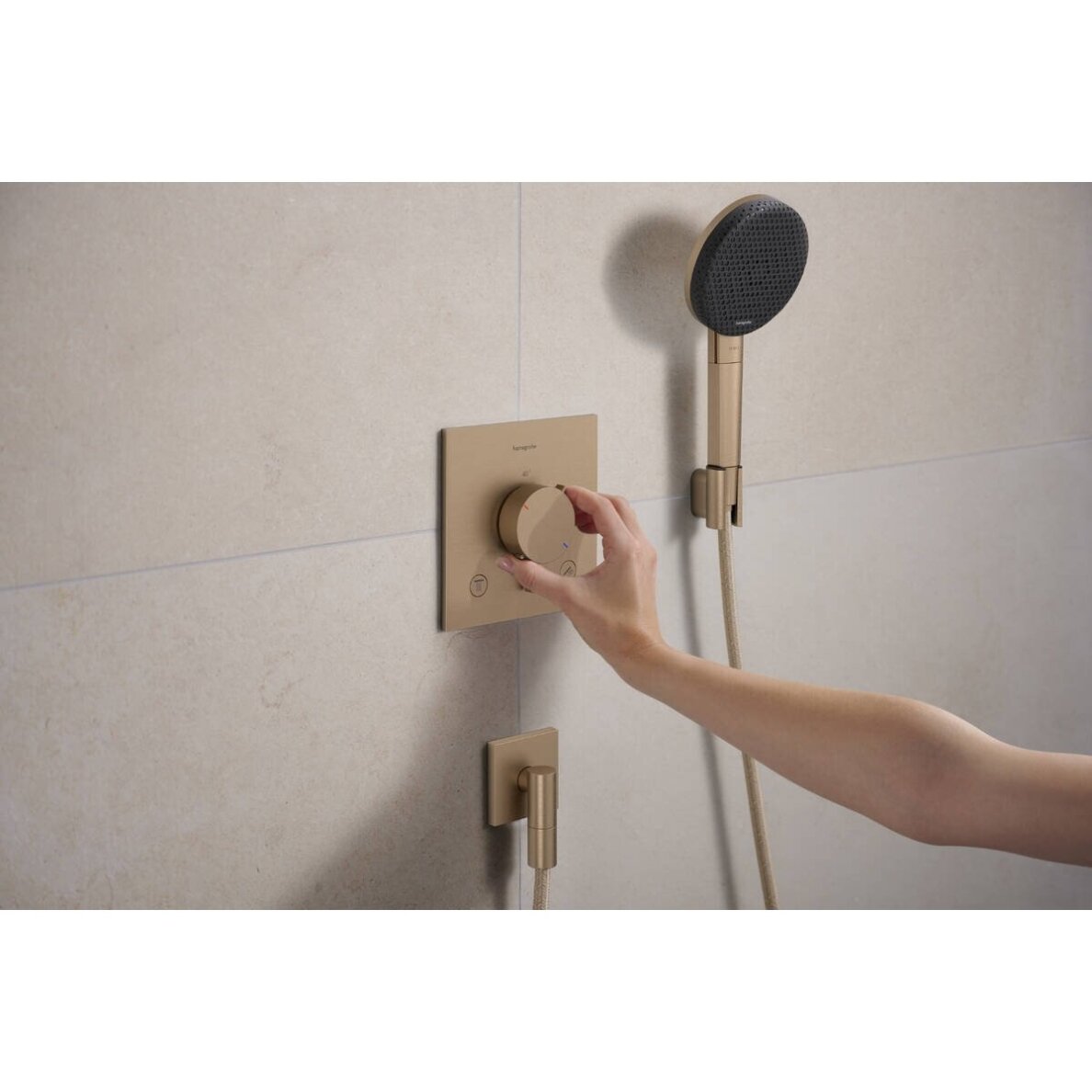 Termostatinis dušo maišytuvas Hansgrohe Ecostat Comfort E 2