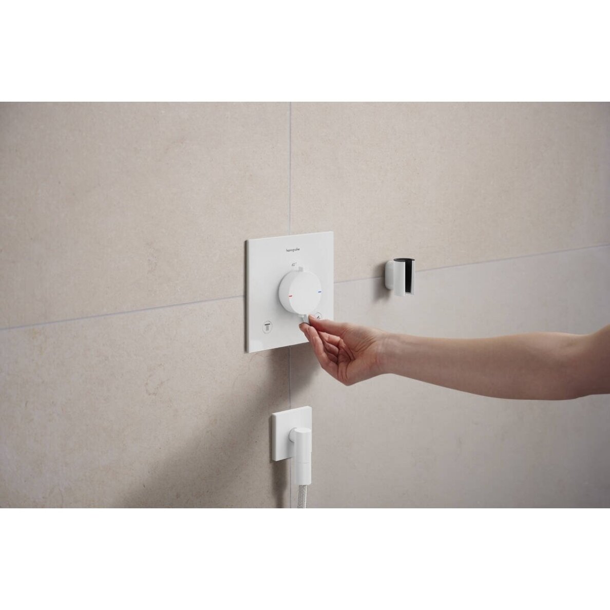 Termostatinis dušo maišytuvas Hansgrohe Ecostat Comfort E, 2 funkcijų 3