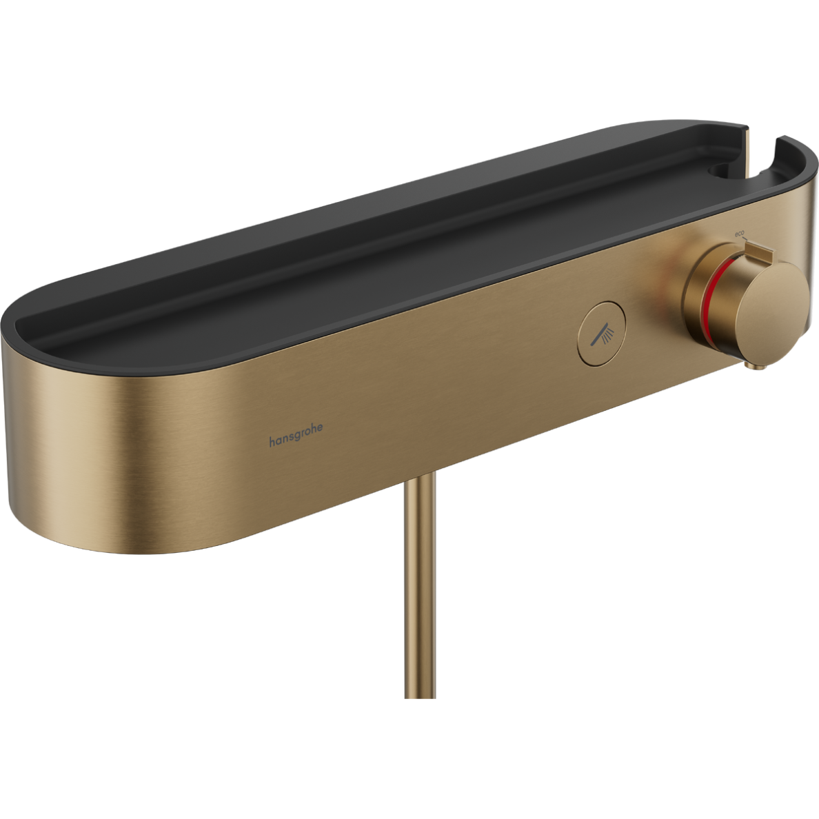 Termostatinis dušo maišytuvas Hansgrohe ShowerTablet 400, šlifuota bronza