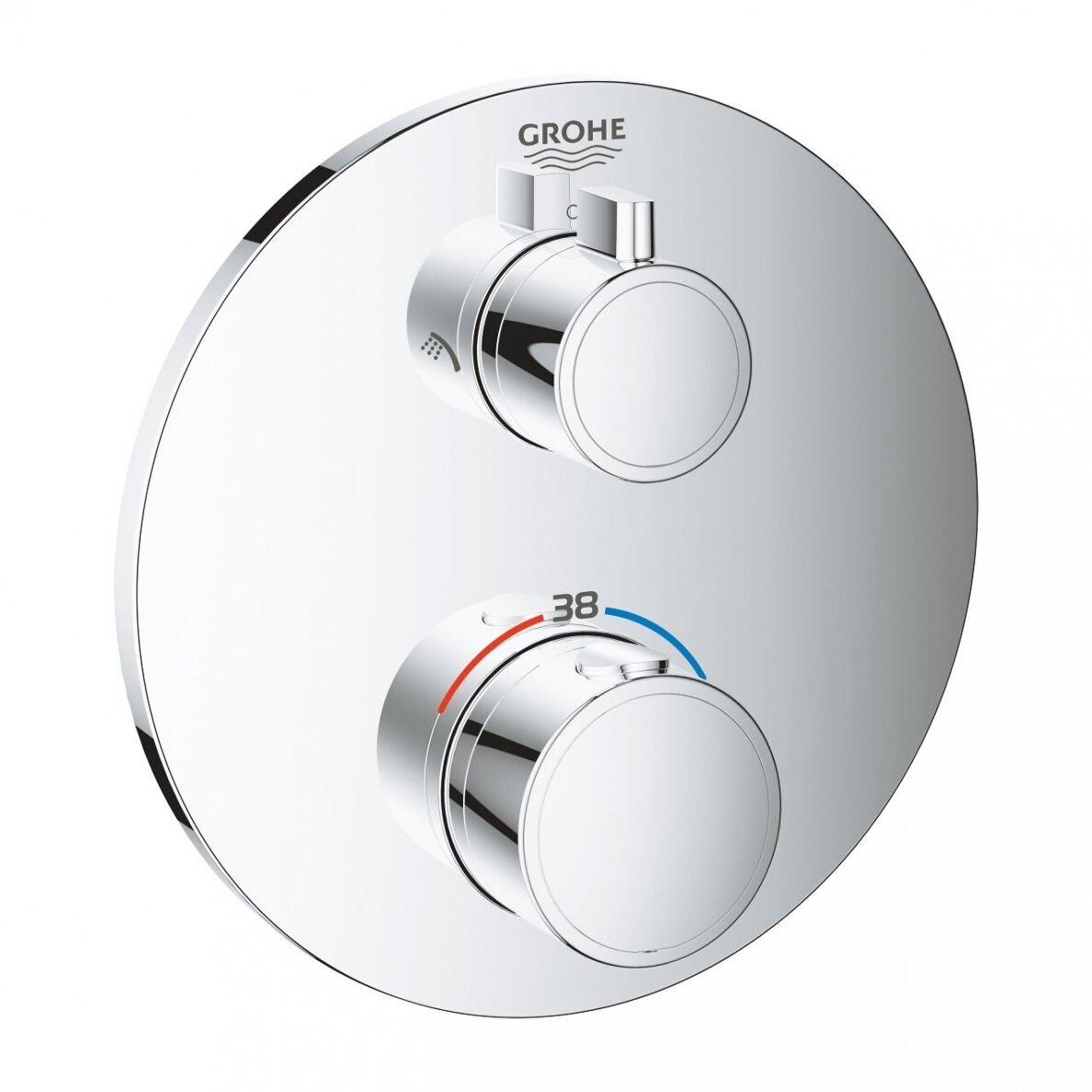 Termostatinis maišytuvas dušui Grohe GROHTHERM 24076000 Termostatinis maišytuvas dušui Grohe GROHTHERM 24076000