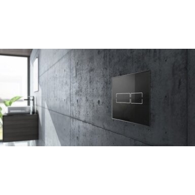 TECElux Mini vandens nuleidimo klavišas "touch-free" komplekte su transformatoriumi
