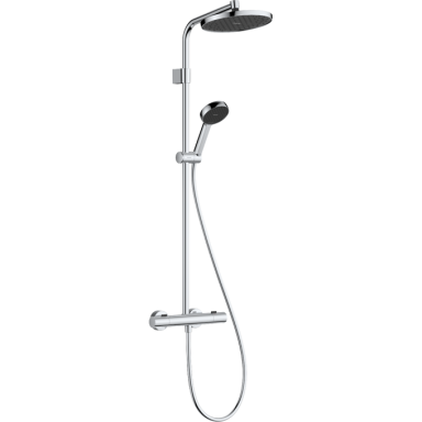 Termostatinė dušo sistema HANSGROHE Activera S 240, 1 srovės, EcoSmart, spalva - chromo Termostatinė dušo sistema HANSGROHE Activera S 240, 1 srovės, EcoSmart, spalva - chromo