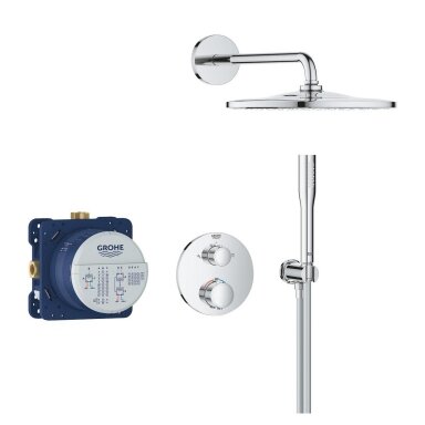 Termostatinė potinkinė dušo sistema Grohe Vitalio Rain Mono 310 Termostatinė potinkinė dušo sistema Grohe Vitalio Rain Mono 310