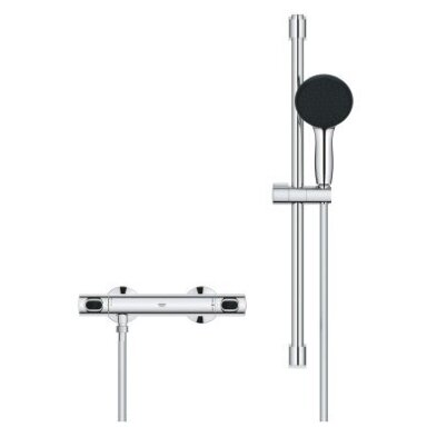 Termostatinis dušo komplektas GROHE QUICKFIX PRECISION FLOW, chromo