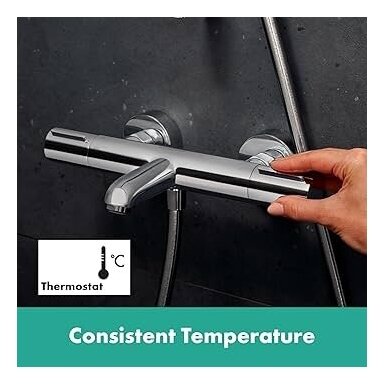 Termostatinis vonios/dušo maišytuvas Hansgrohe Ecostat Element Termostatinis vonios/dušo maišytuvas Hansgrohe Ecostat Element