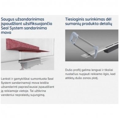 Tece Drainprofile dušo latako komplektas 3 in 1 5