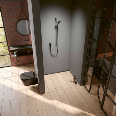 TECEdrainprofile dušo latakas su grotelėmis padengtomis juoda PVD danga, sifonu ir kojelėmis 120 cm 3 TECEdrainprofile dušo latakas su grotelėmis padengtomis juoda PVD danga, sifonu ir kojelėmis 120 cm 3