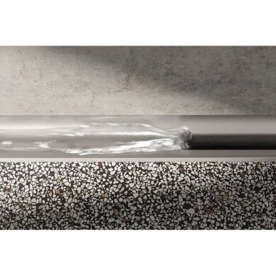 TECEdrainway dušo profilis, nerūdijantis plienas, padengtas spalva, matinė juoda 1100mm 3