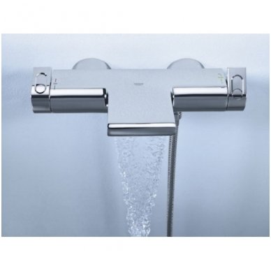Termostatinis maišytuvas voniai su krioklio tipo srove Grohe Grohetherm 2000 New Termostatinis maišytuvas voniai su krioklio tipo srove Grohe Grohetherm 2000 New