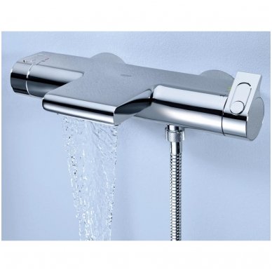 Termostatinis maišytuvas voniai su krioklio tipo srove Grohe Grohetherm 2000 New 1 Termostatinis maišytuvas voniai su krioklio tipo srove Grohe Grohetherm 2000 New 1