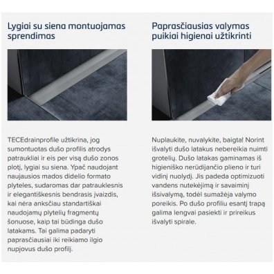 Tece Drainprofile dušo latako komplektas 3 in 1 3 Tece Drainprofile dušo latako komplektas 3 in 1 3