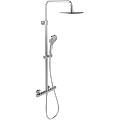 Virštinkinė termostatinė dušo sistema Villeroy & Boch Verve Showers 20