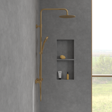 Virštinkinė termostatinė dušo sistema Villeroy & Boch Verve Showers 26