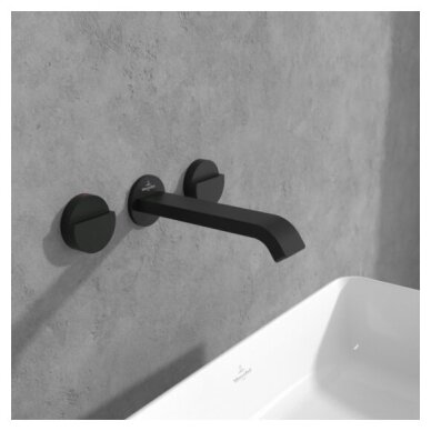 Villeroy & Boch Dawn 3 dalių potinkinis maišytuvas praustuvui su lenktu snapu, be dugno vožtuvo, pasirenkama spalva 17 Villeroy & Boch Dawn 3 dalių potinkinis maišytuvas praustuvui su lenktu snapu, be dugno vožtuvo, pasirenkama spalva 17