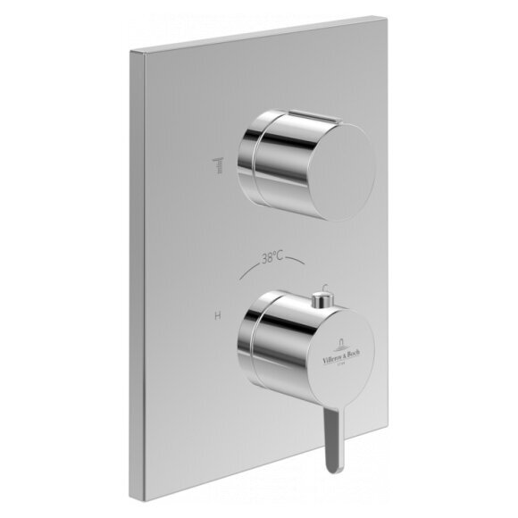 Villeroy & Boch Conum termostatinis 2 krypčių dušo/vonios maišytuvas, pasirenkama spalva 4