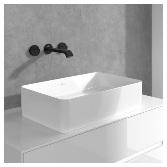 Villeroy & Boch Dawn 3 dalių potinkinis maišytuvas praustuvui su lenktu snapu, be dugno vožtuvo, pasirenkama spalva 21 Villeroy & Boch Dawn 3 dalių potinkinis maišytuvas praustuvui su lenktu snapu, be dugno vožtuvo, pasirenkama spalva 21