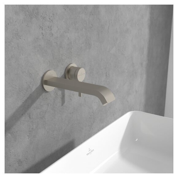 Villeroy & Boch Dawn 2 dalių potinkinis maišytuvas praustuvui su lenktu snapu, be dugno vožtuvo, pasirenkama spalva 20 Villeroy & Boch Dawn 2 dalių potinkinis maišytuvas praustuvui su lenktu snapu, be dugno vožtuvo, pasirenkama spalva 20