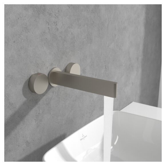 Villeroy & Boch Dawn 3 dalių potinkinis maišytuvas praustuvui be dugno vožtuvo, pasirenkama spalva 19