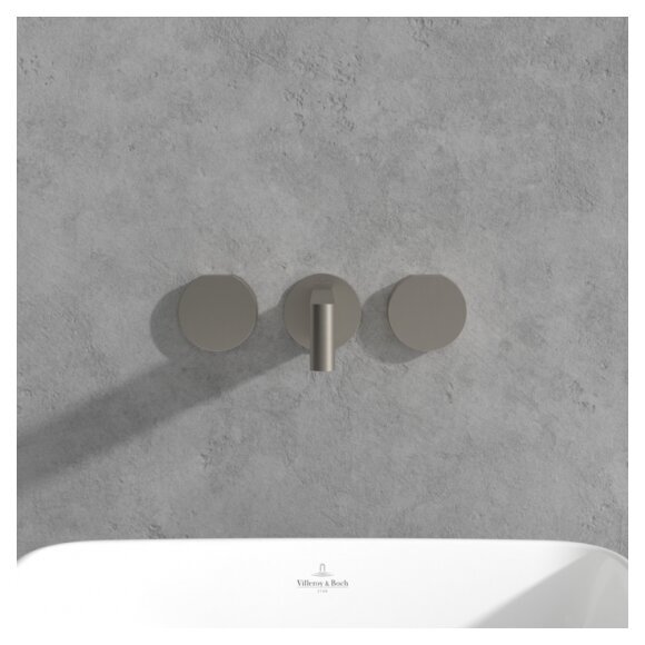 Villeroy & Boch Dawn 3 dalių potinkinis maišytuvas praustuvui be dugno vožtuvo, pasirenkama spalva 25