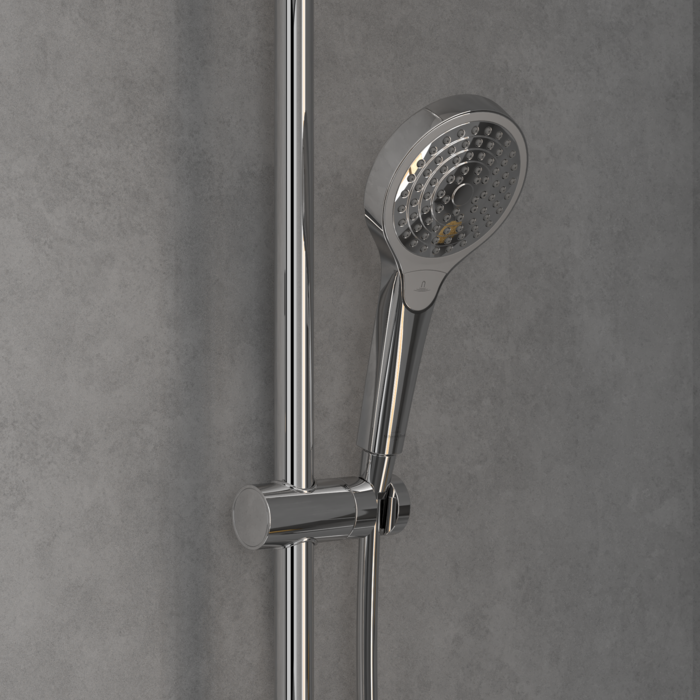 Virštinkinė termostatinė dušo sistema Villeroy & Boch Verve Showers 16 Virštinkinė termostatinė dušo sistema Villeroy & Boch Verve Showers 16