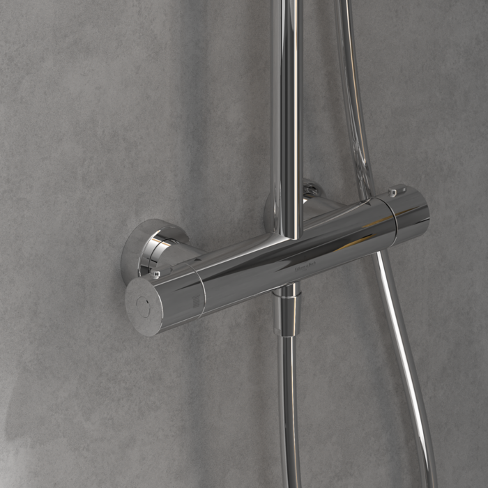 Virštinkinė termostatinė dušo sistema Villeroy & Boch Verve Showers 13