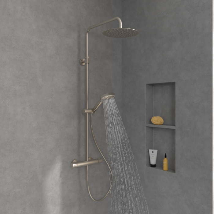 Virštinkinė termostatinė dušo sistema Villeroy & Boch Verve Showers 29