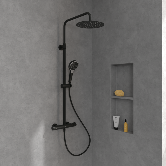 Virštinkinė termostatinė dušo sistema Villeroy & Boch Verve Showers 37